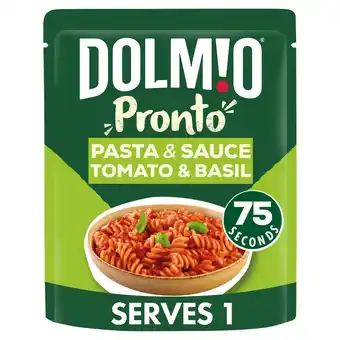 Tesco Dolmio Pronto Pasta & Sauce - Tomato & Basil 200g offer