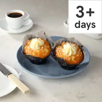 Tesco Tesco Finest Sicilian Lemon Curd Muffins 2 Pack offer