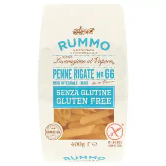 Tesco Rummo Gluten Free Penne Rigate No. 66 400g offer