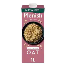 Tesco Plenish Organic Gluten Free Oat Milk 1L offer
