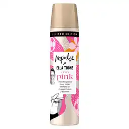 Tesco Impulse Very Pink Body Spray 75Ml offer