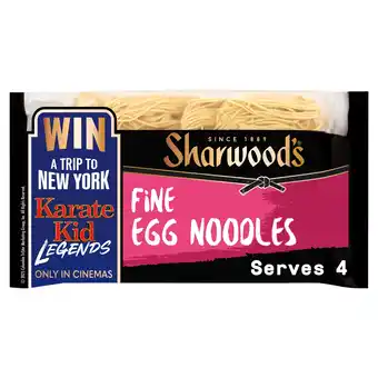 Tesco Sharwood's Fine Egg Noodles 226g offer