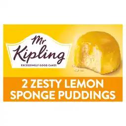 Tesco Mr Kipling Sponge Pudding Lemon 2X95g offer