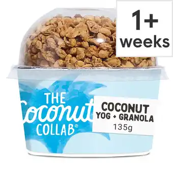 Tesco The Coconut Collab Coconut Yog + Granola 135g offer