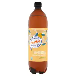 Tesco Nexba Kombucha - Elderflower & Lemon 1L offer