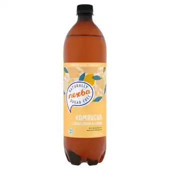 Tesco Nexba Kombucha - Elderflower & Lemon 1L offer