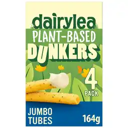 Tesco Dairylea Dunkers Plant Based Jumbo Tubes 4 Pack offer