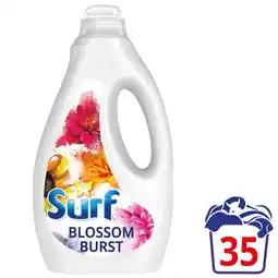Tesco Surf Blossom Burst Liquid Laundry Detergent 35 Washes 945ml offer