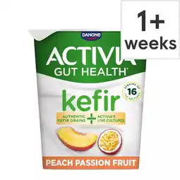 Tesco Activia Kefir Peach Passion Fruit Gut Health Yoghurt 345g offer