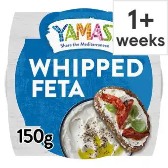 Tesco YAMAS! Whipped Feta 150g offer