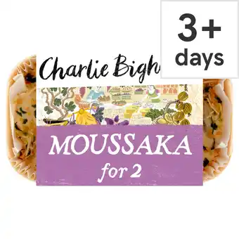 Tesco Charlie Bigham's Moussaka 655G offer