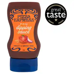 Tesco Pizza Express Pizza Dipping Sauce - Sweet & Smoky BBQ 288g offer