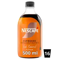 Tesco Nescafe Iced Coffee Espresso Concentrated Caramel Flavour 500ml offer