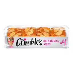 Tesco Mrs Crimble's Bakewell Slices 4 Pack offer