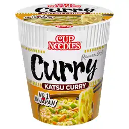 Tesco Nissin Cup Noodles Instant Ramen Pot Katsu Curry 67g offer