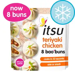 Tesco itsu 8 teriyaki chicken bao buns 256g offer