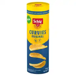 Tesco Schar Gluten Free Curvies Potato Snack - Original 170g offer