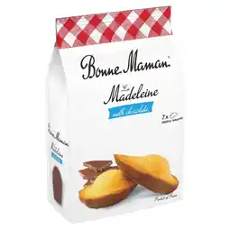 Tesco Bonne Maman Chocolate Madeleines with Milk 7 Pack offer