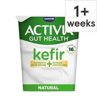 Tesco Activia Kefir Natural Gut Health Yoghurt 345g offer