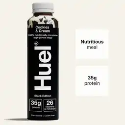 Tesco Huel Black Edition Ready to Drink Cookies and Cream 500ml offer