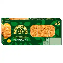 Tesco Lyle's Golden Syrup Flapjacks 5 x 30g (150g) offer