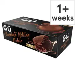 Tesco Gu Chocolate Melting Middle 2x90g offer
