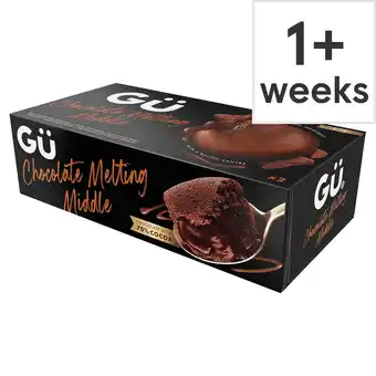 Tesco Gu Chocolate Melting Middle 2x90g offer