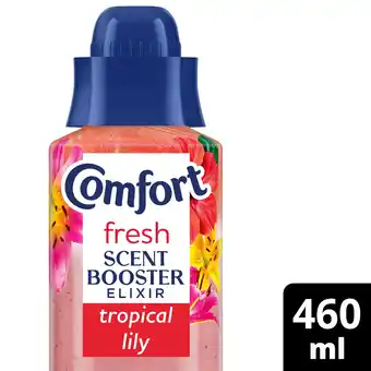 Tesco Comfort Scent Booster Elixir Tropical Lily 460ml offer