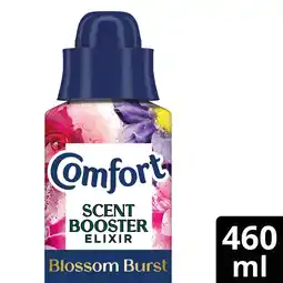Tesco Comfort Scent Booster Elixir Blossom Burst Limited Edition 20 Washes 460ml offer