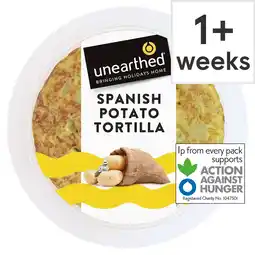 Tesco Unearthed Spanish Potato Omelette 500g offer