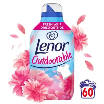 Tesco Lenor Outdoorable Floral Fresh Fabric Conditioner 60 Washes 840ml offer