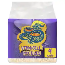 Tesco Blue Dragon Vermicelli Noodles 200g offer