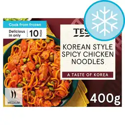 Tesco Tesco Korean Style Spicy Chicken Noodles 400g offer