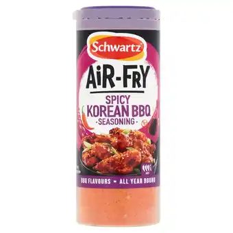 Tesco Schwartz Air Fry Spicy Korean BBQ Seasoning 125g offer