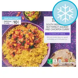 Tesco Tesco South Indian Style Butternut and Chickpea Curry 400g offer