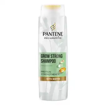 Tesco Pantene Pro-V Miracle Grow Strong Shampoo 400Ml offer