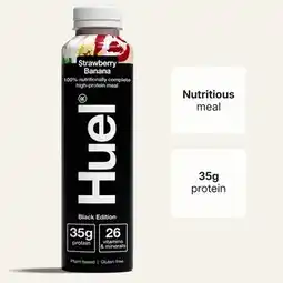 Tesco Huel Black Edition Ready to Drink Strawberry & Banana 500ml offer