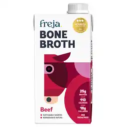 Tesco Freja Beef Bone Broth 500ml offer