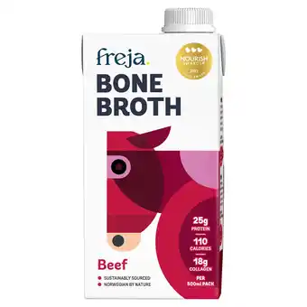 Tesco Freja Beef Bone Broth 500ml offer