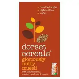 Tesco Dorset Cereals Nutty Muesli 500G offer