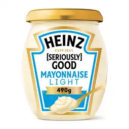 Tesco Heinz Seriously Good Light Mayonnaise 490g offer