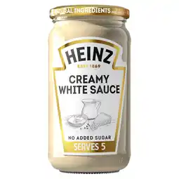 Tesco Heinz Creamy Cheese White Pasta Sauce 490g offer