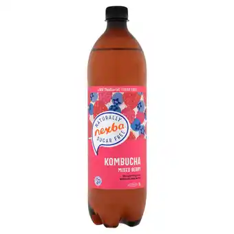 Tesco Nexba Kombucha - Mixed Berry 1L offer