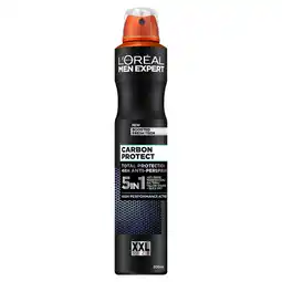Tesco L’Oreal Men Expert Carbon Protect Antiperspirant Deodorant 300Ml offer