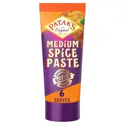 Tesco Patak's Medium Spice Paste 135G offer