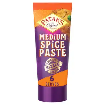 Tesco Patak's Medium Spice Paste 135G offer