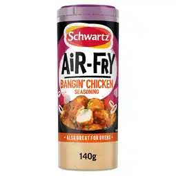 Tesco Schwartz Air Fry Bangin Chicken Seasoning 140g offer