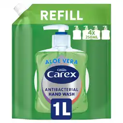 Tesco Carex Handwash Aloe Vera Refill 1000ml offer
