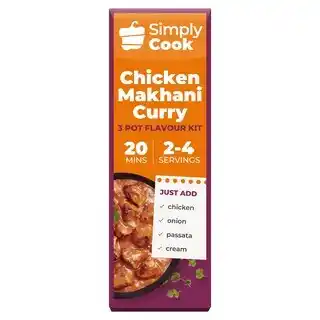 Tesco SimplyCook Chicken Makhani Curry Flavour Kit 42g offer