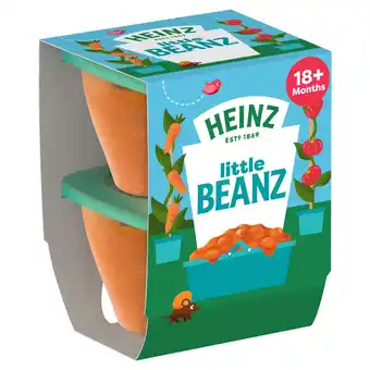 Tesco Heinz Little Beanz 18m+ 2 x 100g offer